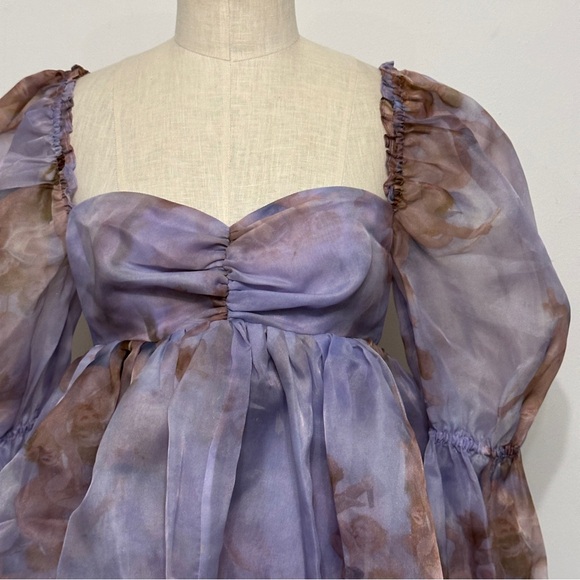 Selkie The Moonlight Dress in Venus Ruffle Purple - size M - Picture 2 of 9